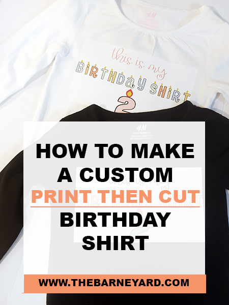 How To Make A Custom Shirt With Print Then Cut On The Cricut Maker