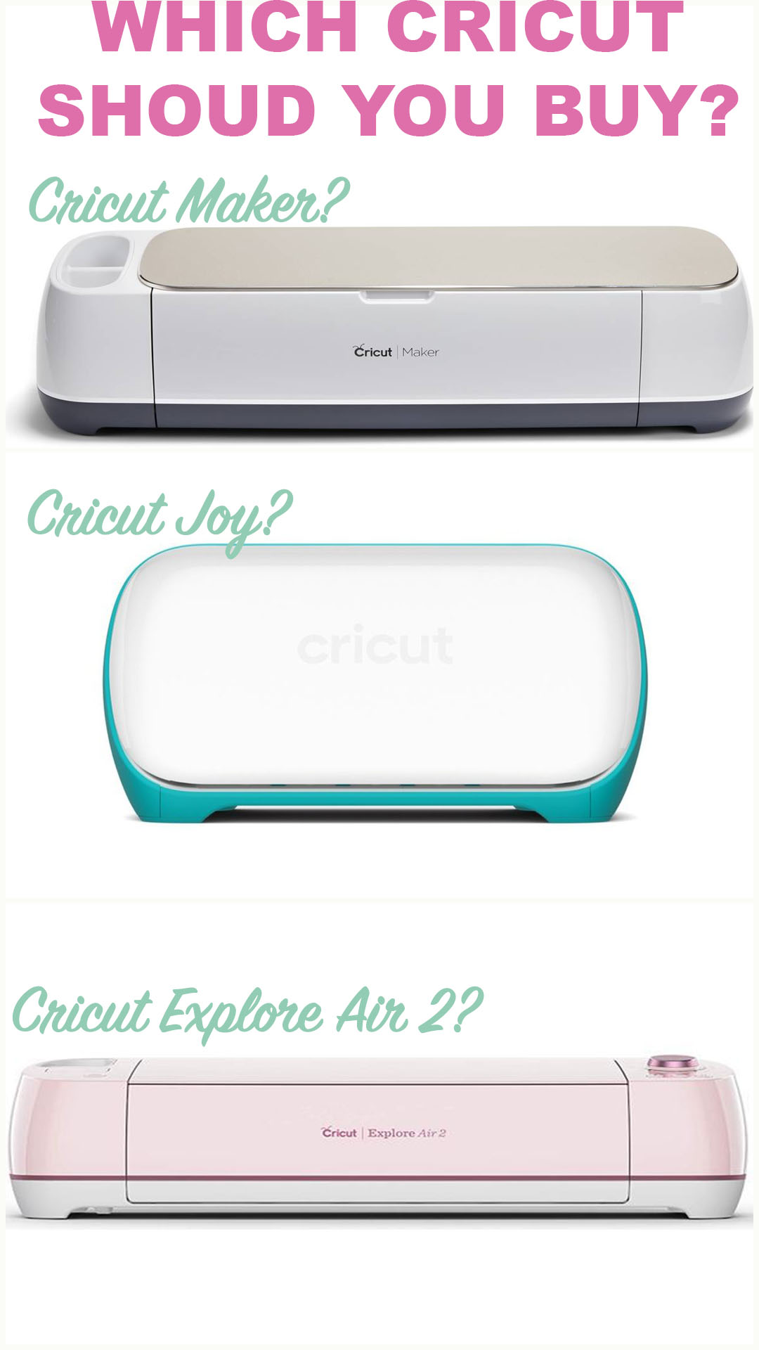 Cricut Maker Vs. Cricut Explore Air 2 - moogly