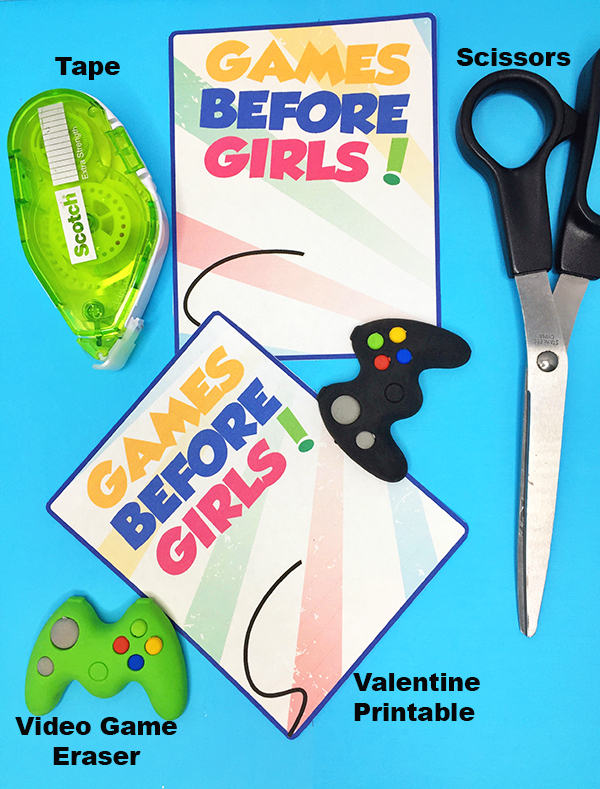 Game Before Girls Valentines Day Printable