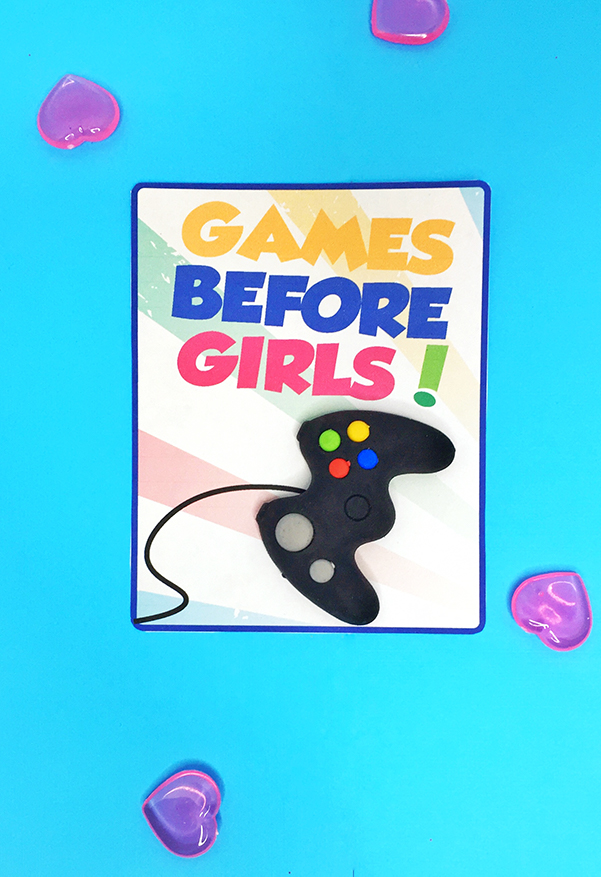 Games before Girls Valentines