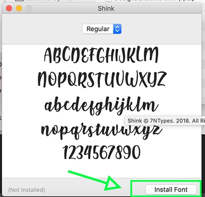 How to upload font to Cricut 