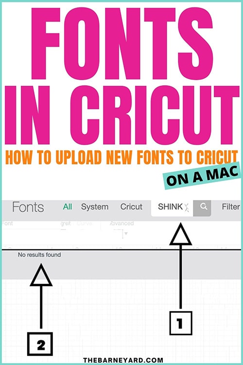 How to add fonts to Cricut