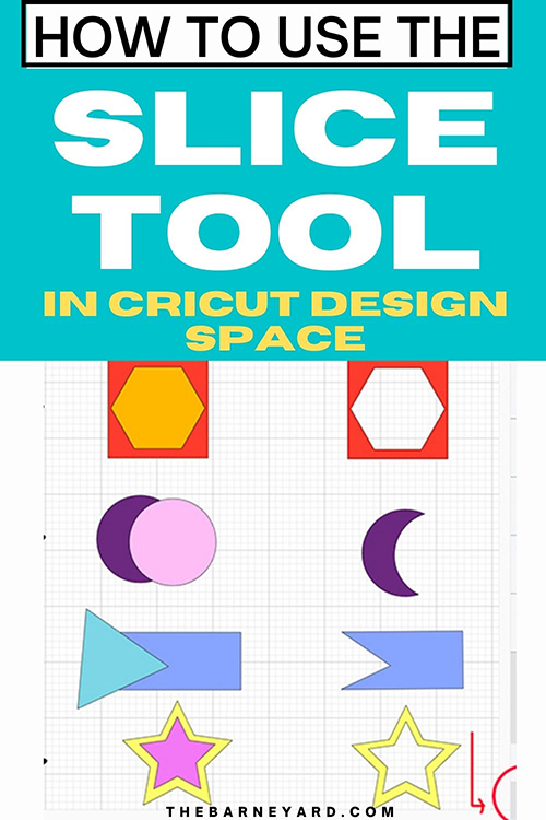 How to use Slice in Cricut Design Space