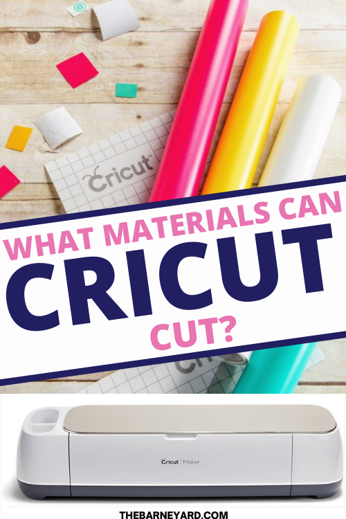What materials can Cricut cut?
